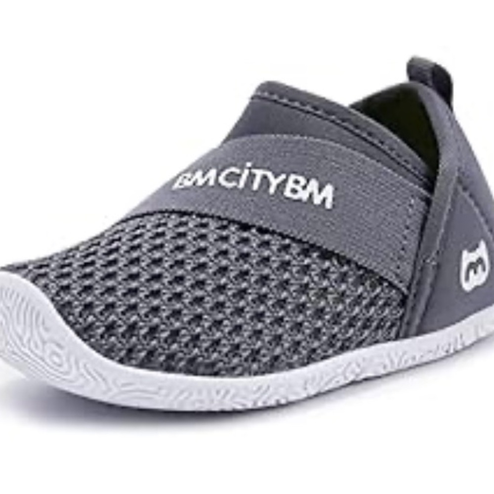 Gray BMCITYBM Slip-On Sneakers with Lightweight Design